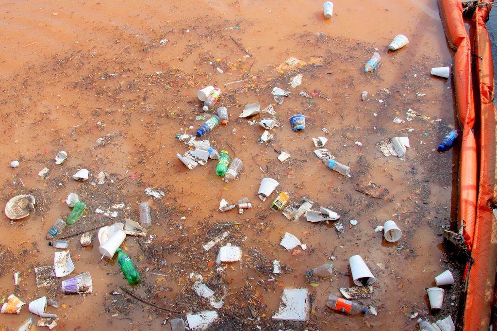 Harris Creek Outfall 7/30/12